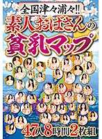 全国津々浦々！！素人おばさんの貧乳マップ 47人8時間2枚組