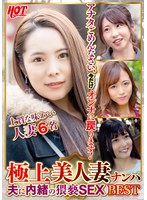 極上美人妻ナンパ 夫に内緒の猥褻SEX Best4 6名